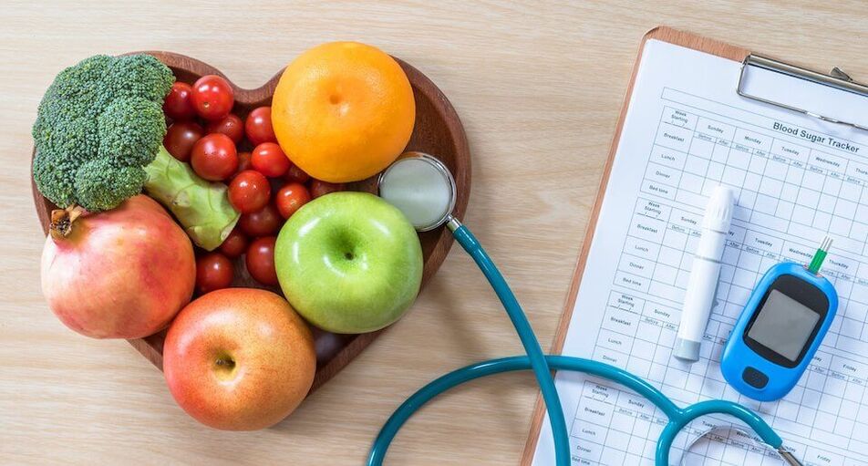 Fruits et légumes pour le diabète